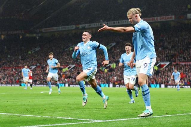 B体育首页-【英超】哈兰德2射1传,福登建功,曼城3-0客胜曼联